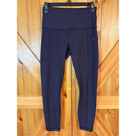 90 Degrees by Reflex Women’s Size Small Dark Navy Ankle Leggings (0054) - Picture 1 of 6